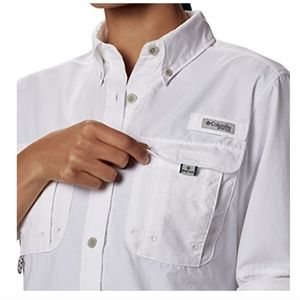 Women's size small Columbia PFG Bahama long/short sleeve shirt